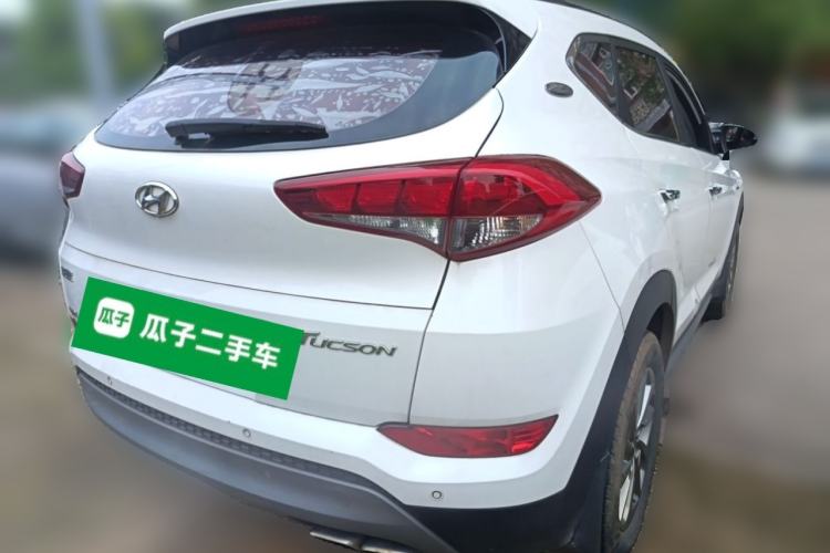 Used Hyundai Tucson 2018 1.6T Dual-Clutch Two-Wheel Drive 15th Anniversary Special Edition Rear Right 45 Deg