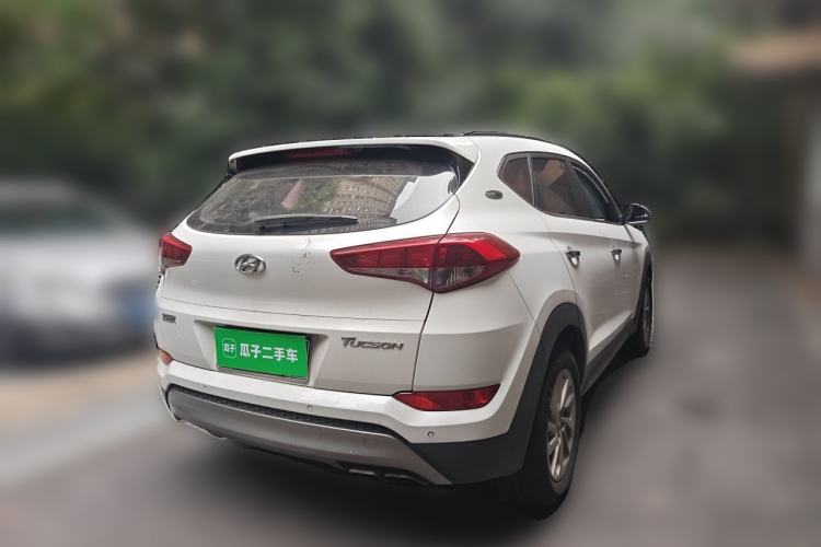 Used Hyundai Tucson 2018 1.6T Dual-Clutch Two-Wheel Drive 15th Anniversary Special Edition Rear Right 45 Deg
