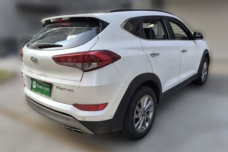 Used Hyundai Tucson 2018 1.6T Dual-Clutch Two-Wheel Drive 15th Anniversary Special Edition Rear Right 45 Deg