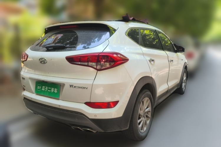 Used Hyundai Tucson 2018 1.6T Dual-Clutch Two-Wheel Drive 15th Anniversary Special Edition Rear Right 45 Deg