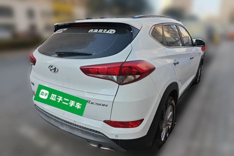 Used Hyundai Tucson 2018 1.6T Dual-Clutch Two-Wheel Drive 15th Anniversary Special Edition Rear Right 45 Deg