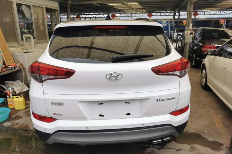 Used Hyundai Tucson 2018 1.6T Dual-Clutch Two-Wheel Drive 15th Anniversary Special Edition Rear