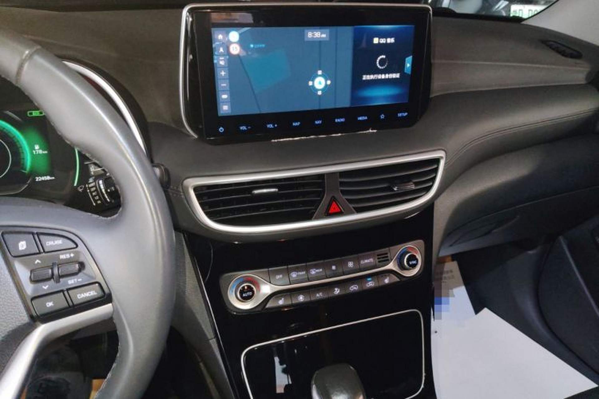 Used Hyundai Tucson 2019 280TGDi Dual-Clutch Two-Wheel Drive Smart Connect Version China VI Audio And AC Panel