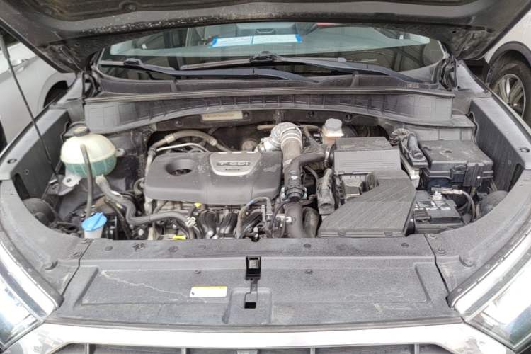 Used Hyundai Tucson 2019 280TGDi Dual-Clutch Two-Wheel Drive Smart Connect Version China VI Engine Bay