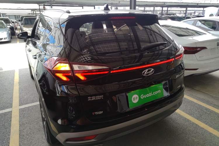 Used Hyundai Tucson 2019 280TGDi Dual-Clutch Two-Wheel Drive Smart Connect Version China VI Rear Left 45 Deg