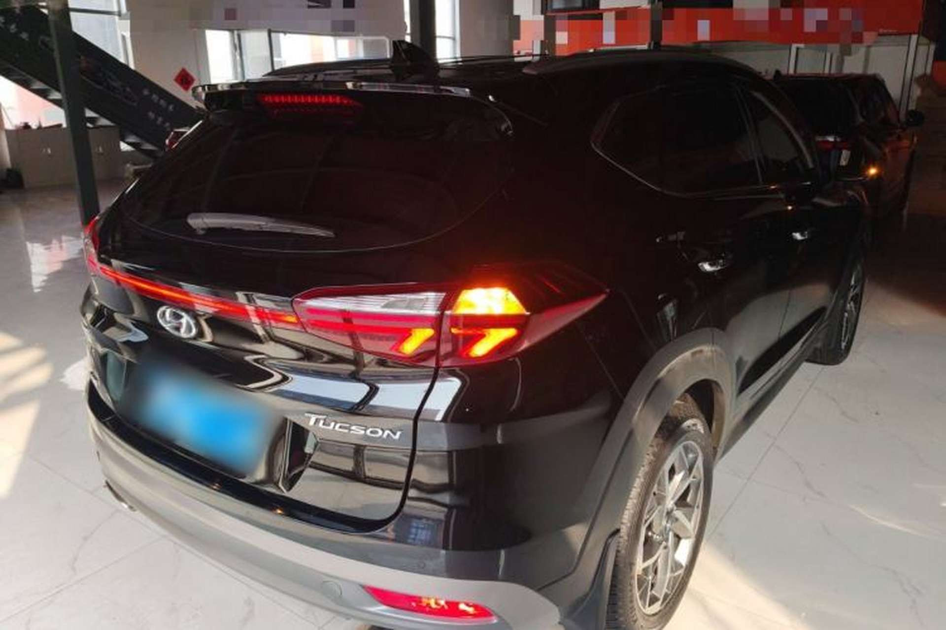 Used Hyundai Tucson 2019 280TGDi Dual-Clutch Two-Wheel Drive Smart Connect Version China VI Rear Right 45 Deg