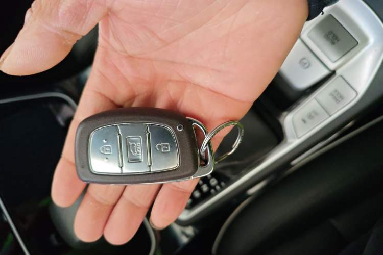 Used Hyundai Tucson 2019 280TGDi Dual-Clutch Two-Wheel Drive Smart Connect Version China VI Vehicle Key