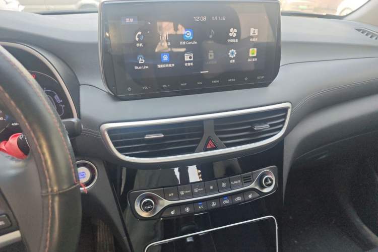 Used Hyundai Tucson 2019 280TGDi Dual-Clutch Two-Wheel Drive Smart Connect Version China VI Audio And AC Panel