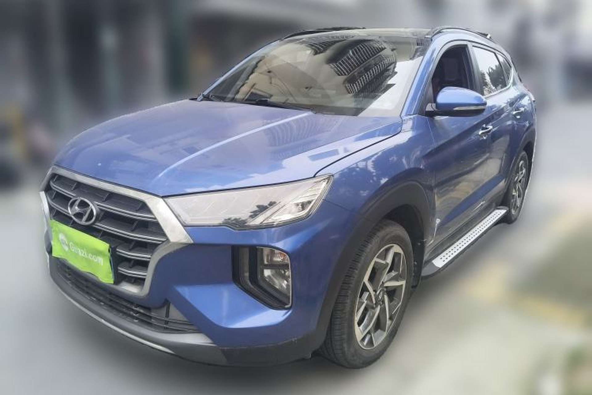Used Hyundai Tucson 2019 280TGDi Dual-Clutch Two-Wheel Drive Fashion Edition China V Standard Front Left 45 Deg