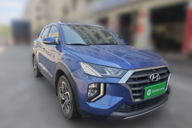 Used Hyundai Tucson 2019 280TGDi Dual-Clutch Two-Wheel Drive Smart Connect Version China VI Front Right 45 Deg