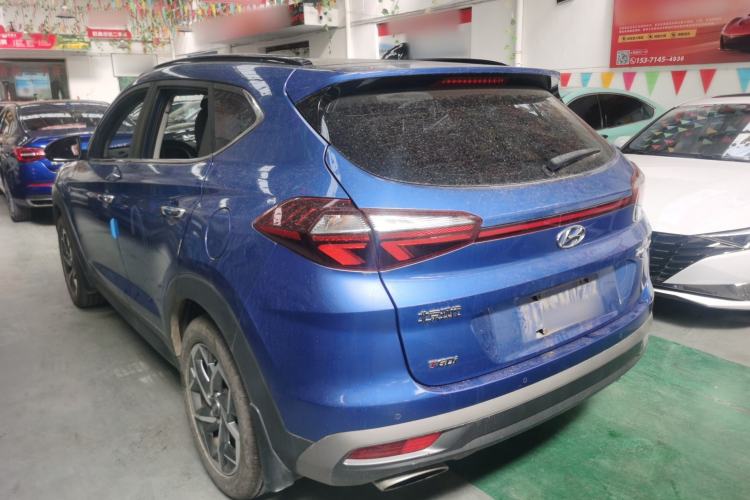 Used Hyundai Tucson 2019 280TGDi Dual-Clutch Two-Wheel Drive Fashion Edition China VI Standard Rear Left 45 Deg