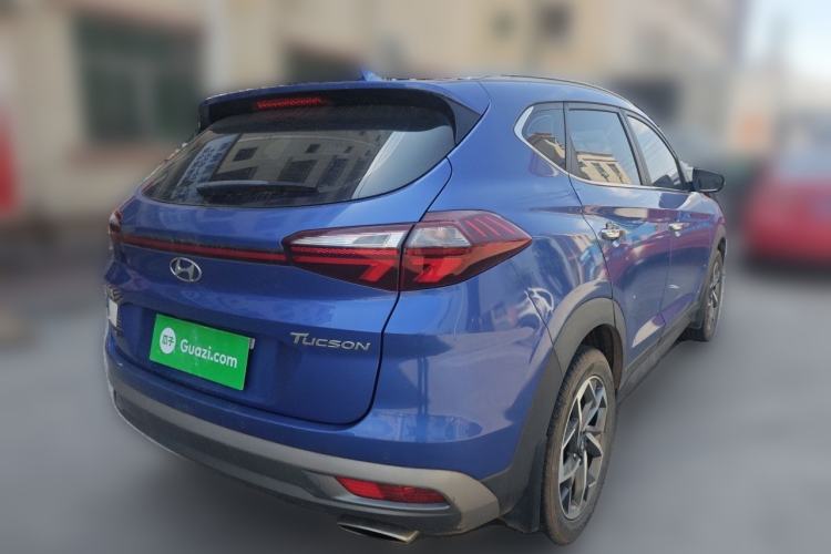 Used Hyundai Tucson 2019 280TGDi Dual-Clutch Two-Wheel Drive Smart Connect Version China VI Rear Right 45 Deg