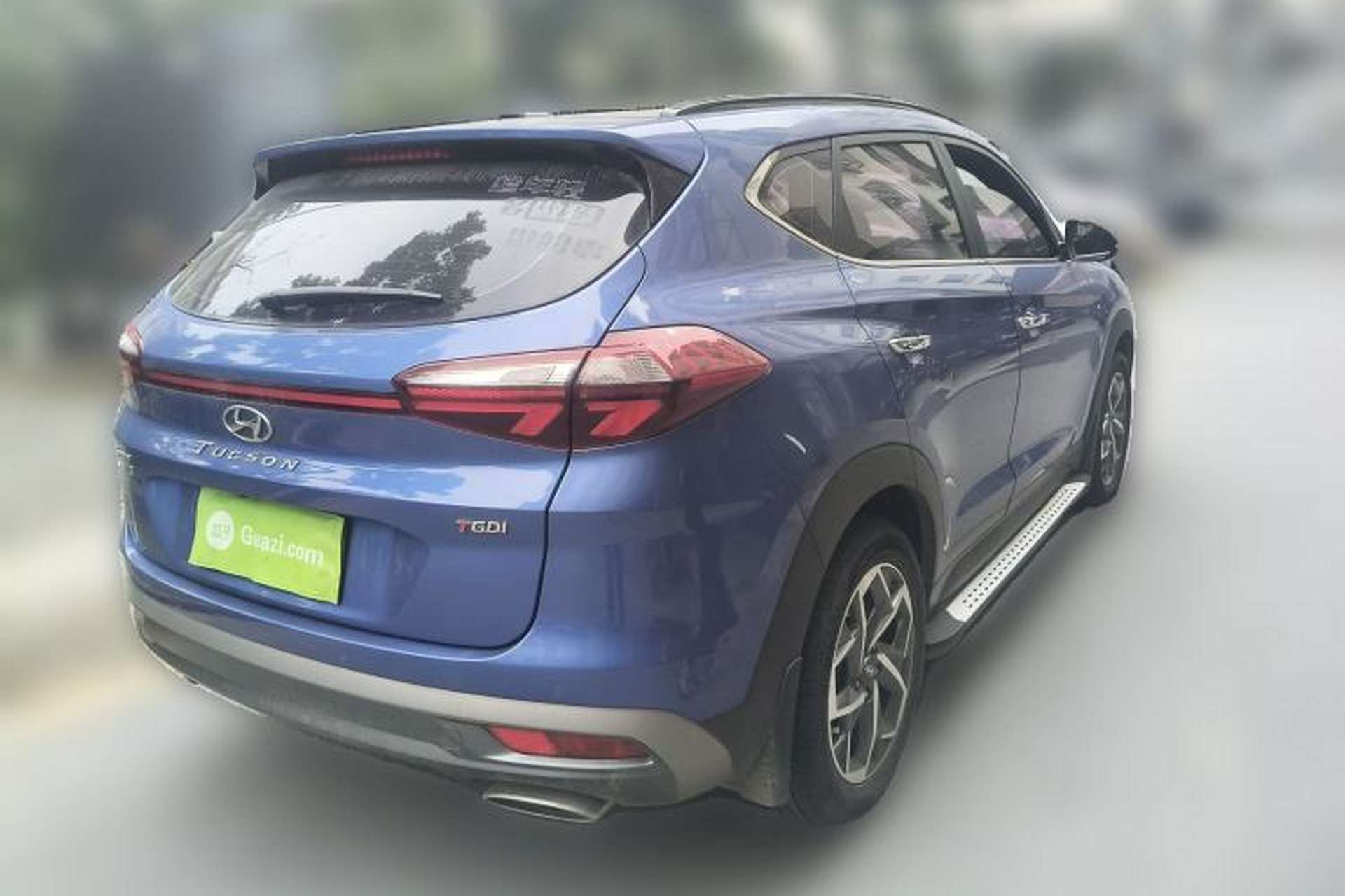 Used Hyundai Tucson 2019 280TGDi Dual-Clutch Two-Wheel Drive Fashion Edition China V Standard Rear Right 45 Deg