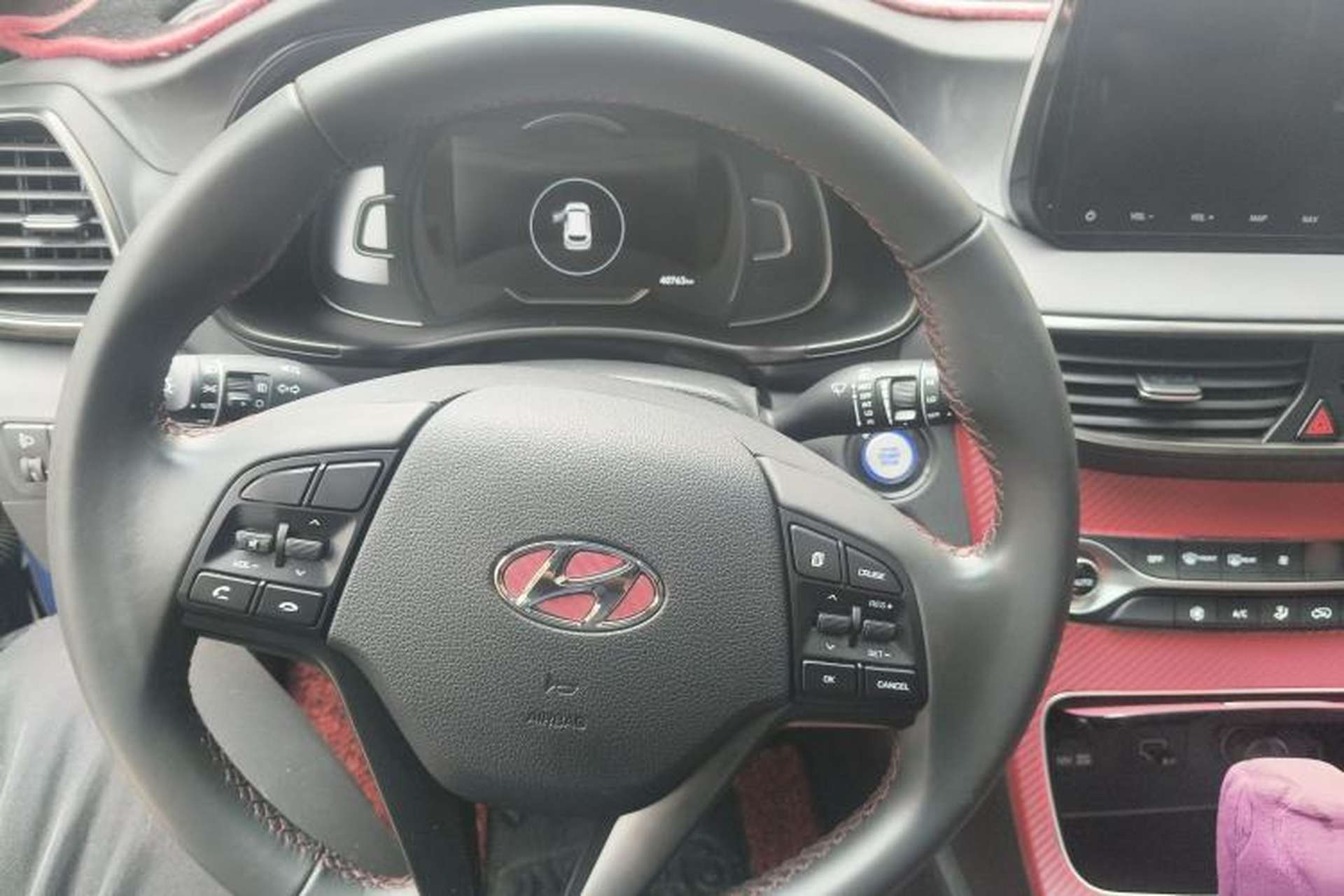 Used Hyundai Tucson 2019 280TGDi Dual-Clutch Two-Wheel Drive Fashion Edition China V Standard Steering Wheel