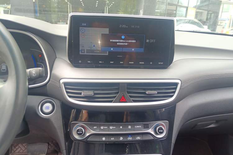 Used Hyundai Tucson 2019 280TGDi Dual-Clutch Two-Wheel Drive Fashion Edition China V Standard Audio And AC Panel