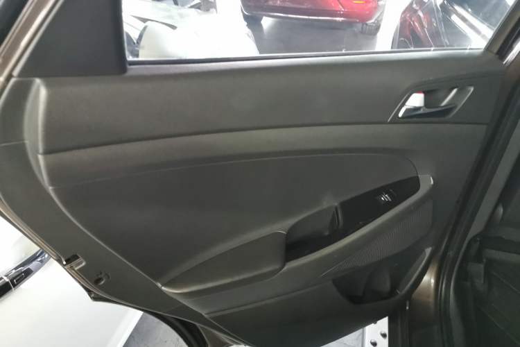 Used Hyundai Tucson 2019 280TGDi Dual-Clutch Two-Wheel Drive Smart Connect Version China V Standard Left Rear Door Interior