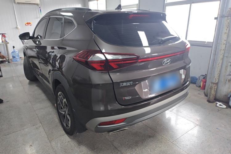 Used Hyundai Tucson 2019 280TGDi Dual-Clutch Two-Wheel Drive Fashion Edition China VI Standard Rear Left 45 Deg
