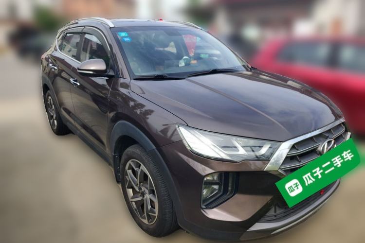 Used Hyundai Tucson 2019 280TGDi Dual-Clutch Two-Wheel Drive Smart Connect Version China V Standard Front Right 45 Deg