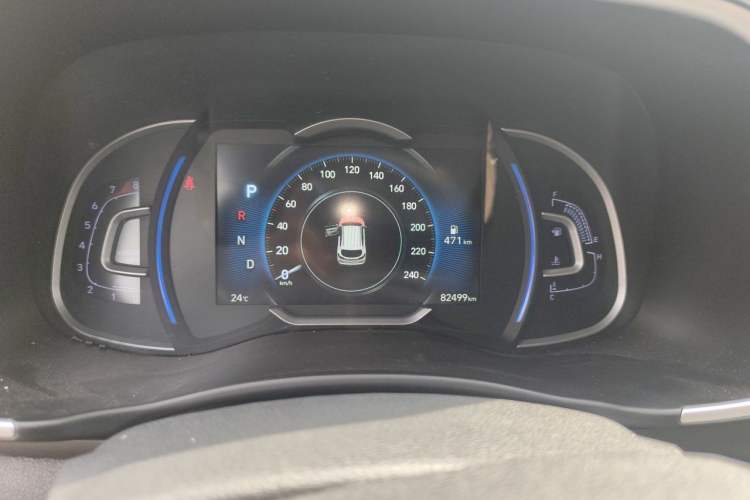 Used Hyundai Tucson 2019 280TGDi Dual-Clutch Two-Wheel Drive Smart Connect Version China V Standard Instrument Cluster