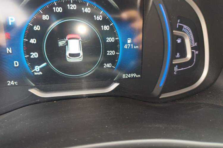 Used Hyundai Tucson 2019 280TGDi Dual-Clutch Two-Wheel Drive Smart Connect Version China V Standard Odometer Close Up