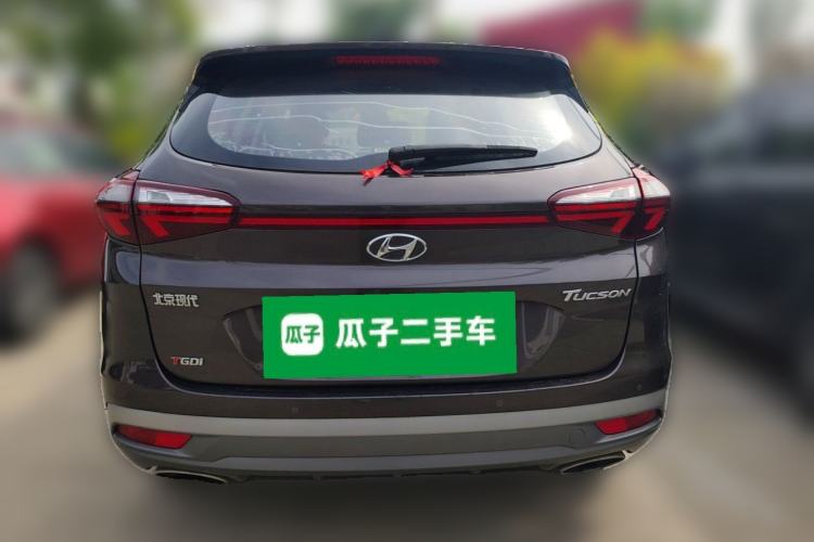 Used Hyundai Tucson 2019 280TGDi Dual-Clutch Two-Wheel Drive Smart Connect Version China V Standard Rear