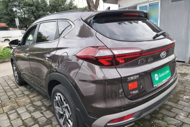 Used Hyundai Tucson 2019 280TGDi Dual-Clutch Two-Wheel Drive Fashion Edition China V Standard Rear Left 45 Deg