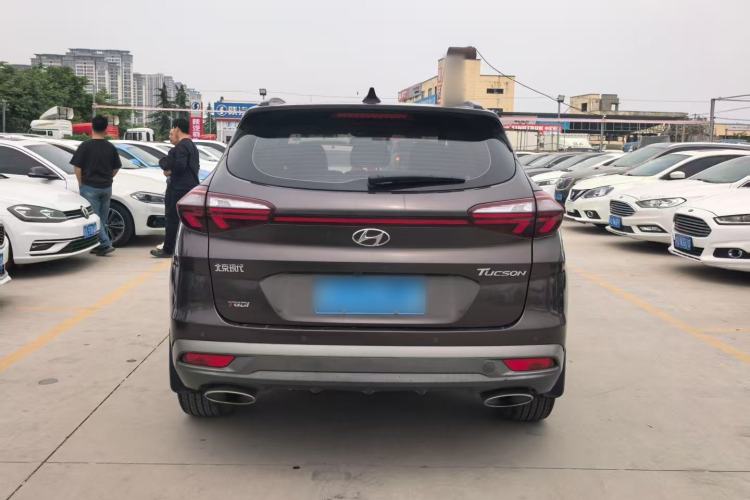 Used Hyundai Tucson 2019 280TGDi Dual-Clutch Two-Wheel Drive Fashion Edition China V Standard Exterior 4