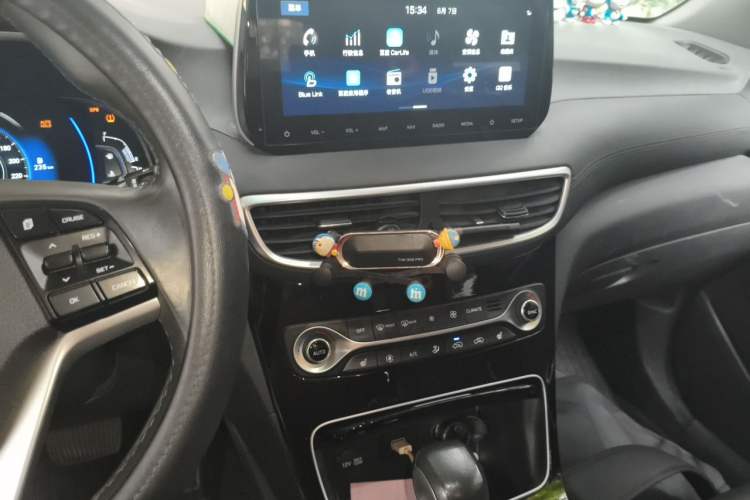 Used Hyundai Tucson 2019 280TGDi Dual-Clutch Two-Wheel Drive Smart Connect Version China V Standard Audio And AC Panel