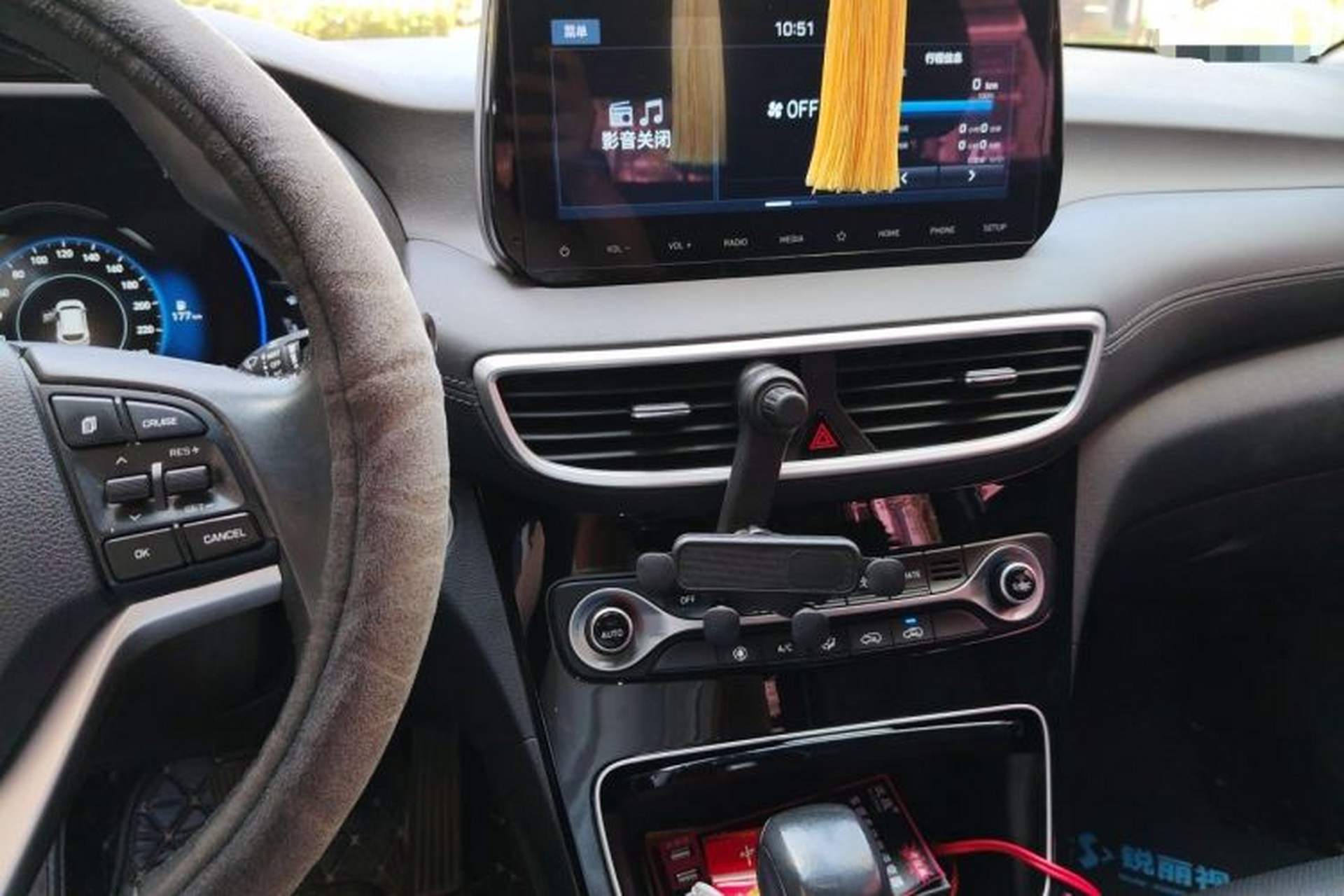 Used Hyundai Tucson 2019 280TGDi Dual-Clutch Two-Wheel Drive Fashion Edition China VI Standard Audio And AC Panel