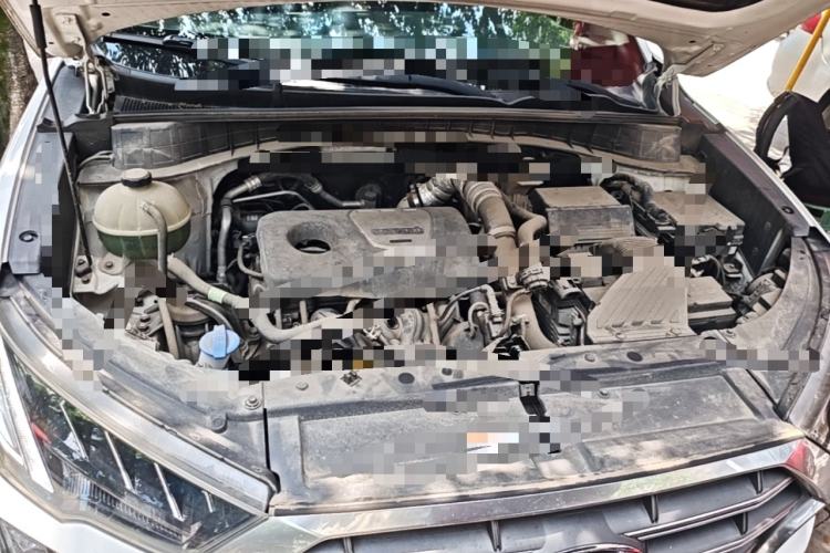 Used Hyundai Tucson 2019 280TGDi Dual-Clutch Two-Wheel Drive Fashion Edition China VI Standard Engine Bay