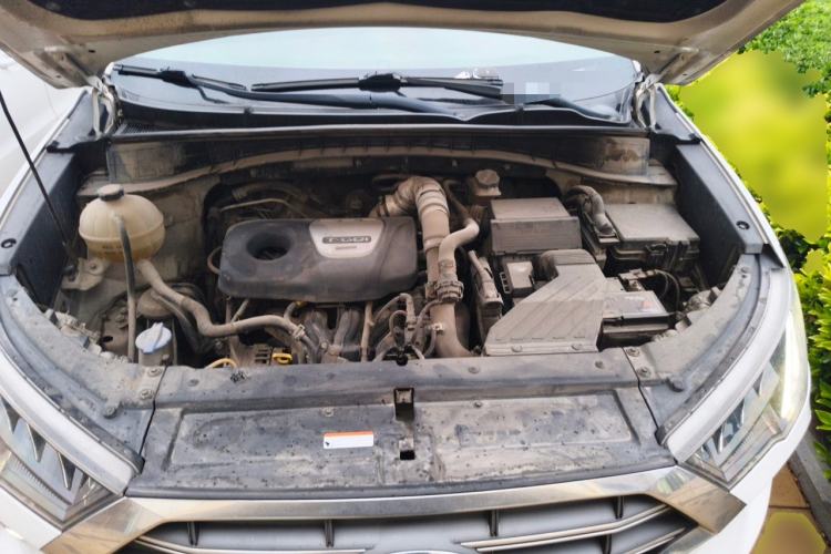 Used Hyundai Tucson 2019 280TGDi Dual-Clutch Two-Wheel Drive Fashion Edition China V Standard Engine Bay