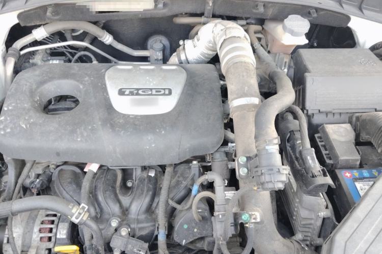 Used Hyundai Tucson 2019 280TGDi Dual-Clutch Two-Wheel Drive Smart Connect Version China V Standard Engine Bay