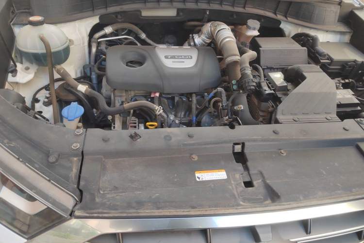 Used Hyundai Tucson 2019 280TGDi Dual-Clutch Two-Wheel Drive Smart Connect Version China VI Engine Bay