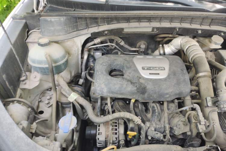 Used Hyundai Tucson 2019 280TGDi Dual-Clutch Two-Wheel Drive Smart Connect Version China VI Engine Bay Right