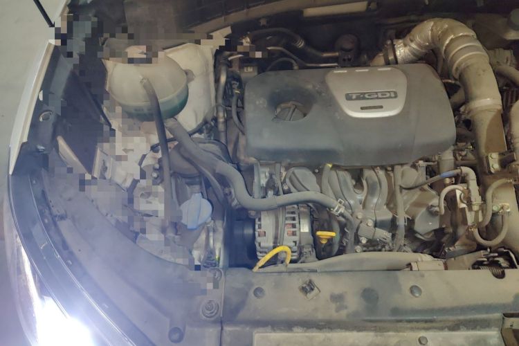 Used Hyundai Tucson 2019 280TGDi Dual-Clutch Two-Wheel Drive Smart Connect Version China V Standard Engine Bay Right