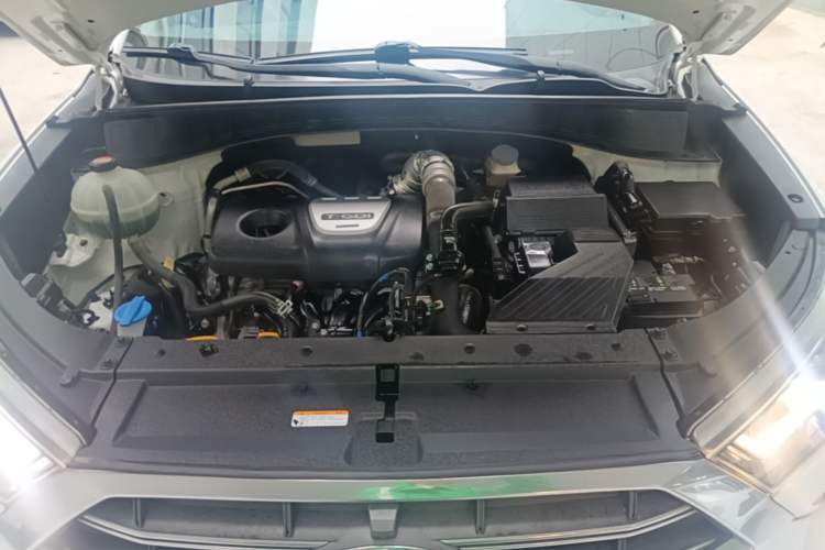 Used Hyundai Tucson 2019 280TGDi Dual-Clutch Two-Wheel Drive Smart Connect Version China V Standard Engine Bay