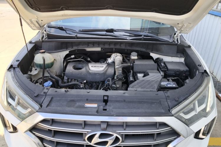 Used Hyundai Tucson 2019 280TGDi Dual-Clutch Two-Wheel Drive Smart Connect Version China V Standard Engine Bay