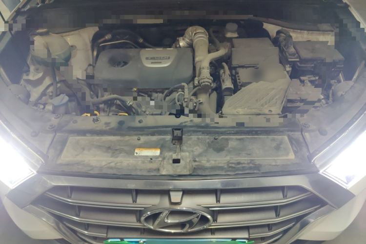 Used Hyundai Tucson 2019 280TGDi Dual-Clutch Two-Wheel Drive Smart Connect Version China V Standard Engine Bay