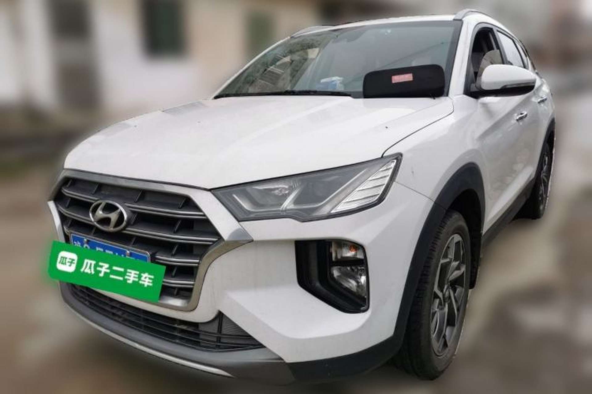 Used Hyundai Tucson 2019 280TGDi Dual-Clutch Two-Wheel Drive Luxury Edition China V Standard Front Left 45 Deg