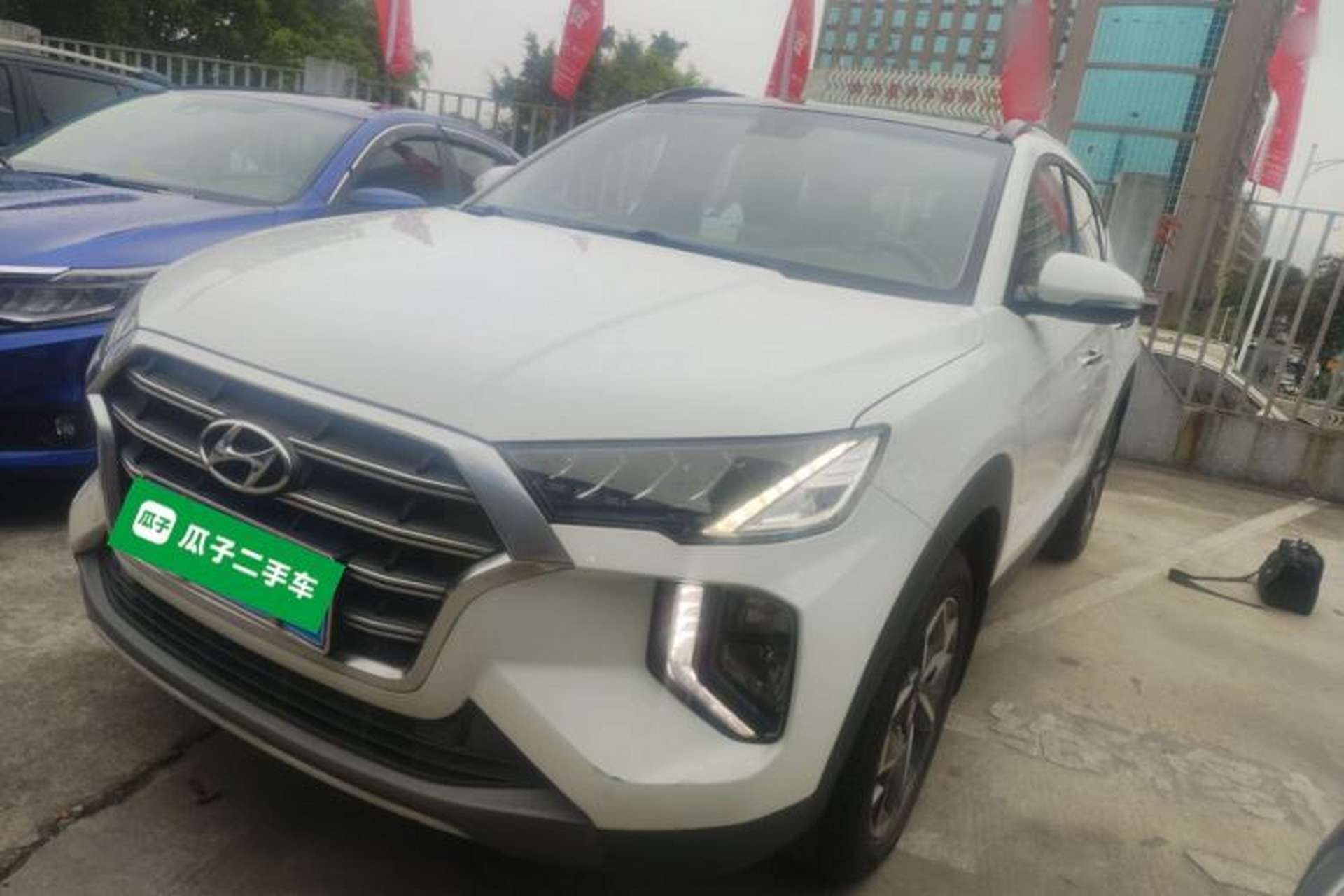 Used Hyundai Tucson 2019 280TGDi Dual-Clutch Two-Wheel Drive Fashion Edition China VI Standard Front Left 45 Deg
