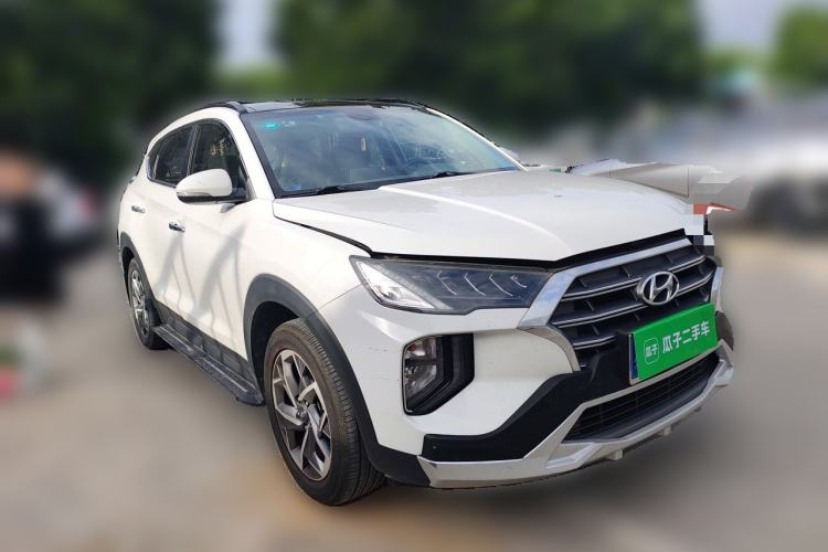 Used Hyundai Tucson 2019 280TGDi Dual-Clutch Two-Wheel Drive Fashion Edition China VI Standard Front Right 45 Deg