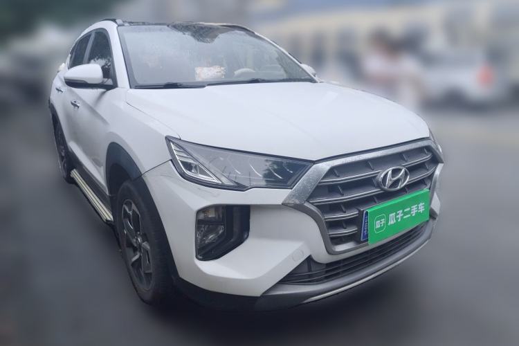 Used Hyundai Tucson 2019 280TGDi Dual-Clutch Two-Wheel Drive Fashion Edition China V Standard Front Right 45 Deg
