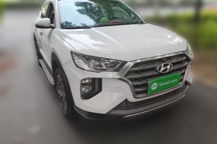 Used Hyundai Tucson 2019 280TGDi Dual-Clutch Two-Wheel Drive Smart Connect Version China V Standard Front Right 45 Deg