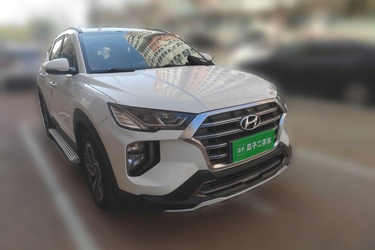 Used Hyundai Tucson 2019 280TGDi Dual-Clutch Two-Wheel Drive Smart Connect Version China VI Front Right 45 Deg