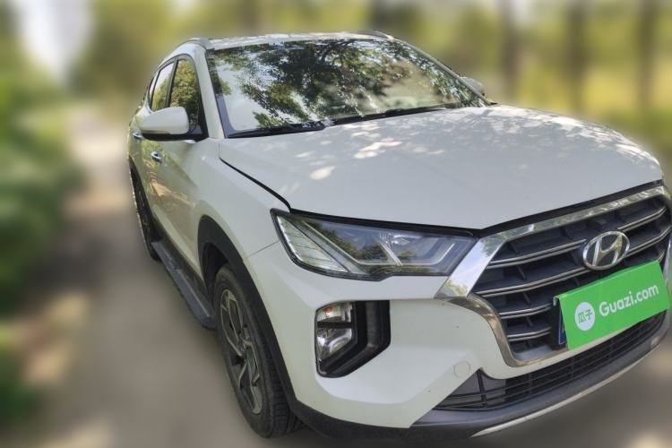 Used Hyundai Tucson 2019 280TGDi Dual-Clutch Two-Wheel Drive Smart Connect Version China VI Front Right 45 Deg
