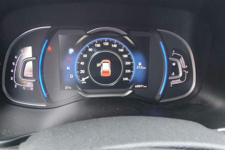 Used Hyundai Tucson 2019 280TGDi Dual-Clutch Two-Wheel Drive Fashion Edition China VI Standard Instrument Cluster