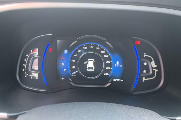 Used Hyundai Tucson 2019 280TGDi Dual-Clutch Two-Wheel Drive Smart Connect Version China VI Instrument Cluster