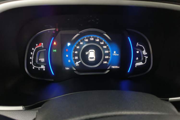 Used Hyundai Tucson 2019 280TGDi Dual-Clutch Two-Wheel Drive Fashion Edition China VI Standard Instrument Cluster