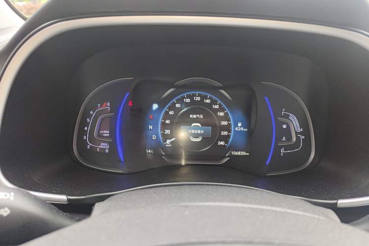 Used Hyundai Tucson 2019 280TGDi Dual-Clutch Two-Wheel Drive Smart Connect Version China VI Instrument Cluster