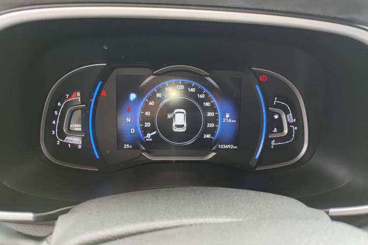 Used Hyundai Tucson 2019 280TGDi Dual-Clutch Two-Wheel Drive Luxury Edition China V Standard Instrument Cluster